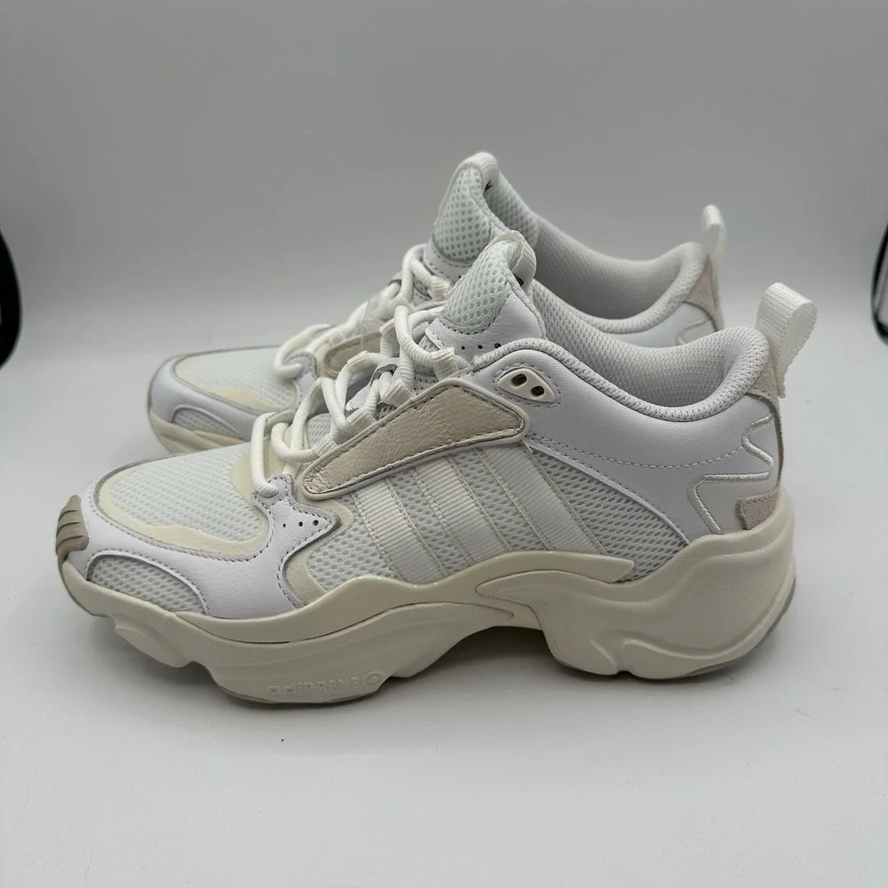 Adidas Magmur Runner Naked Shoes Womens 8‎ White/Cream Sneakers adiPRENE+ G54683